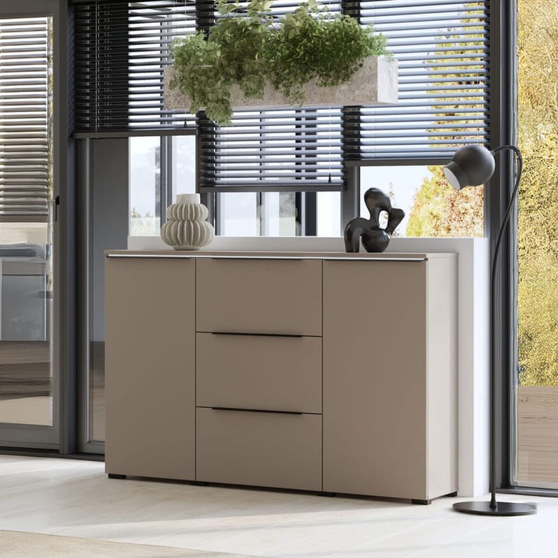 Skänk Tana 2 Dörrar med 3 Lådor - Kongo - Förvaring - Förvaringsmöbler - Skänkar & sideboards