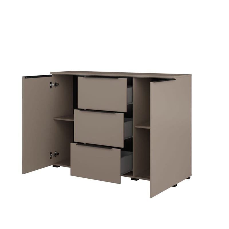 Skänk Tana 2 Dörrar med 3 Lådor - Kongo - Förvaring - Förvaringsmöbler - Skänkar & sideboards