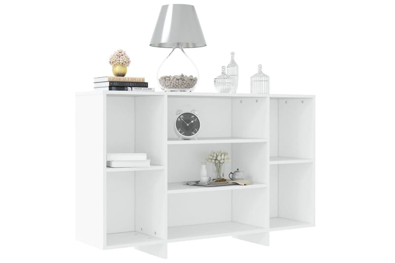 Skänk vit 120x30x75 cm spånskiva - Vit - Förvaring - Förvaringsmöbler - Skänkar & sideboards