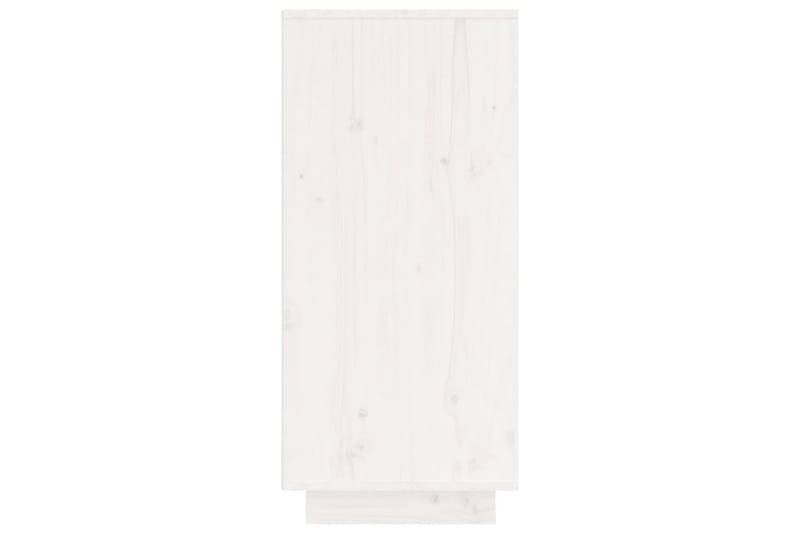 Skänk vit 60x34x75 cm massiv furu - Vit - Förvaring - Förvaringsmöbler - Skänkar & sideboards