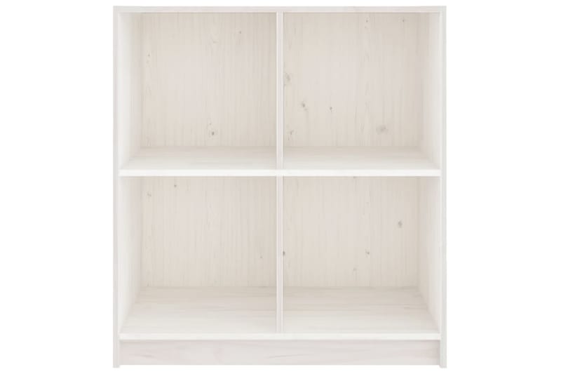 Skänk vit 70x33x76 cm massivt furuträ - Vit - Skänkar & sideboards