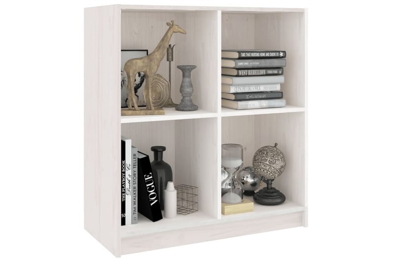 Skänk vit 70x33x76 cm massivt furuträ - Vit - Förvaring - Förvaringsmöbler - Skänkar & sideboards