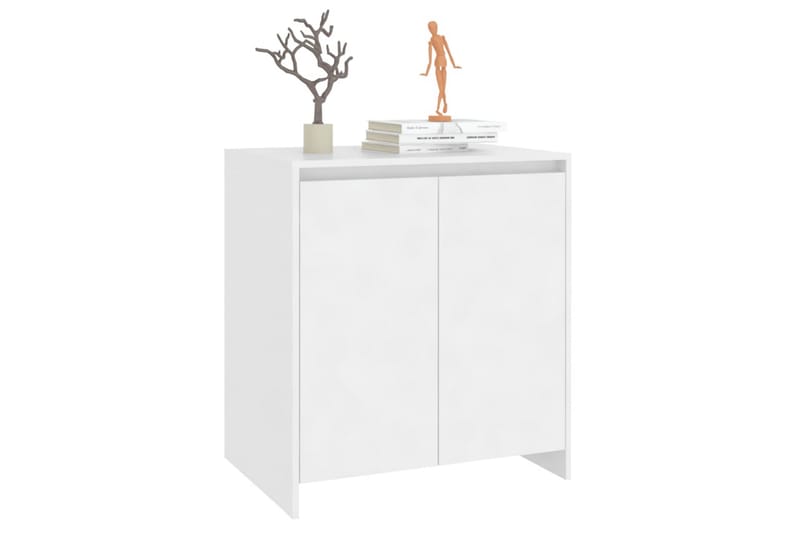 Skänk vit 70x40x73,5 cm spånskiva - Vit - Förvaring - Förvaringsmöbler - Skänkar & sideboards