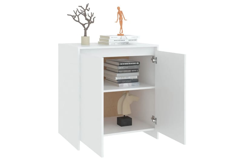 Skänk vit 70x40x73,5 cm spånskiva - Vit - Förvaring - Förvaringsmöbler - Skänkar & sideboards