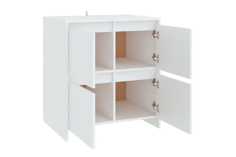 Skänk vit 70x41x75 cm spånskiva - Vit - Förvaring - Förvaringsmöbler - Skänkar & sideboards