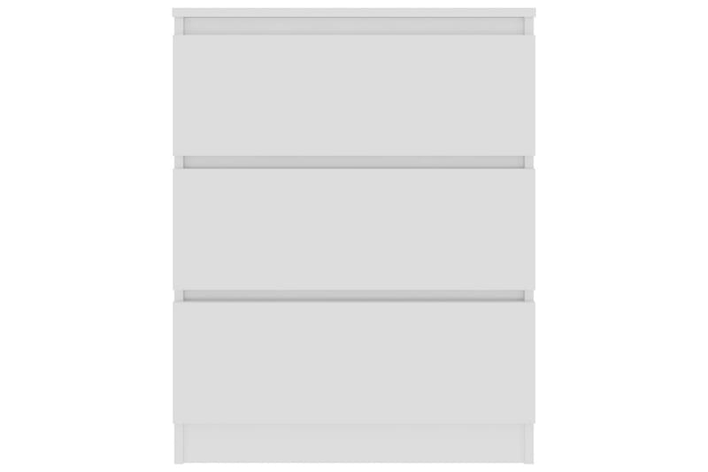 Skänk vit högglans 60x33,5x76 cm spånskiva - Vit - Skänkar & sideboards