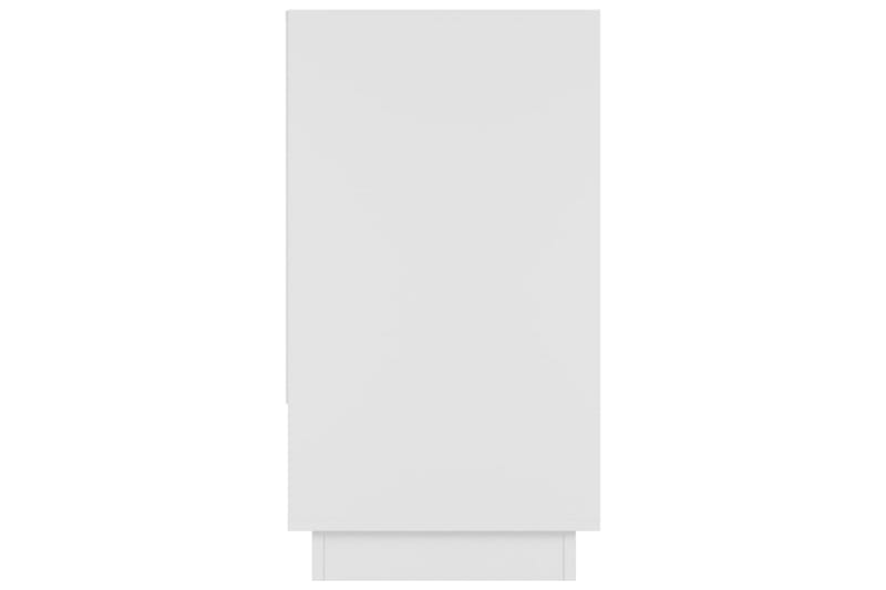 Skänk vit högglans 70x41x75 cm spånskiva - Vit högglans - Skänkar & sideboards