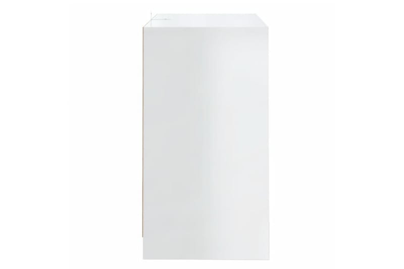 Skänk vit högglans 70x41x75 cm spånskiva - Vit högglans - Förvaring - Förvaringsmöbler - Skänkar & sideboards
