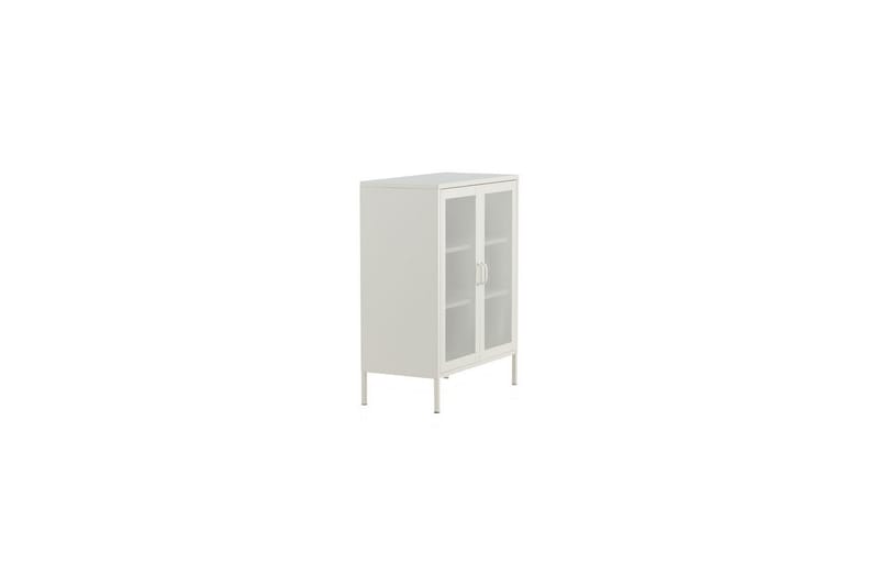 Skåp Misha - Vit, 40x80x102 - Förvaring - Förvaringsmöbler - Byrå
