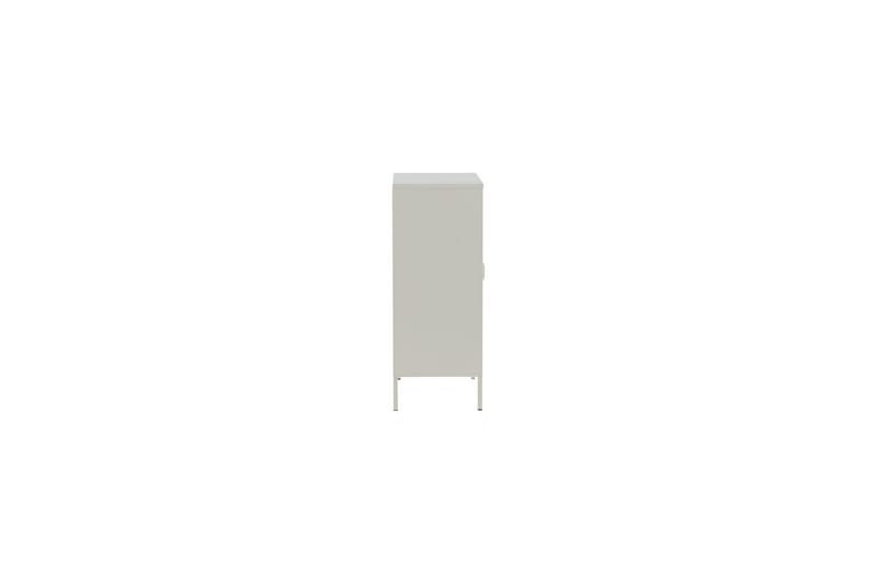 Skåp Misha - Vit, 40x80x102 - Förvaring - Förvaringsmöbler - Byrå