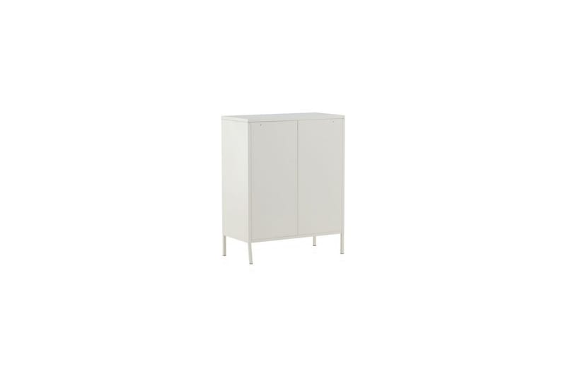 Skåp Misha - Vit, 40x80x102 - Förvaring - Förvaringsmöbler - Byrå