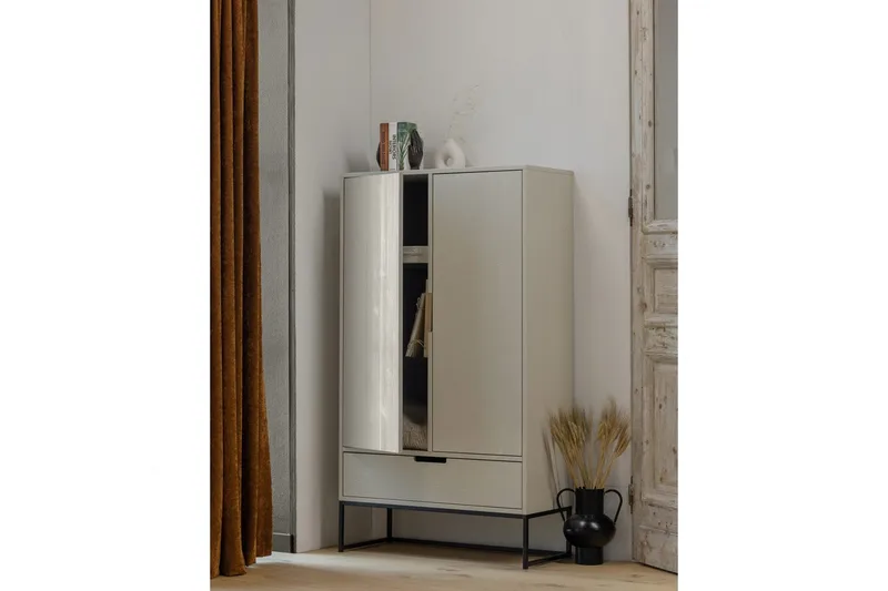 Skåp Silas 2-dörrar - Beige - Förvaring - Förvaringsmöbler - Byrå