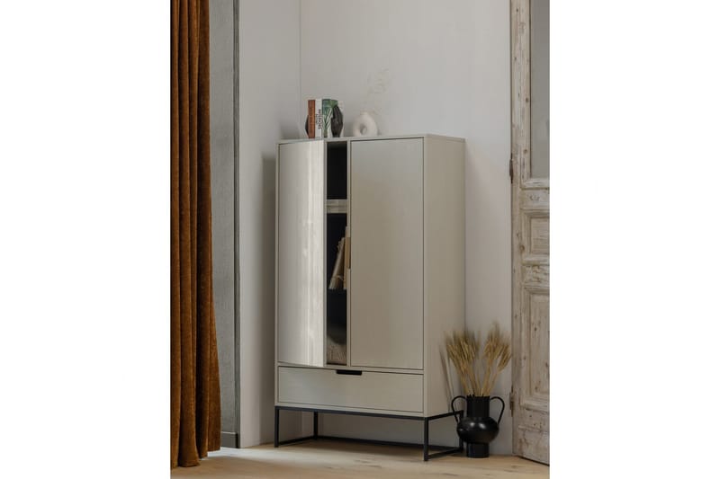 Skåp Silas 2-dörrar - Beige - Förvaring - Förvaringsmöbler - Byrå