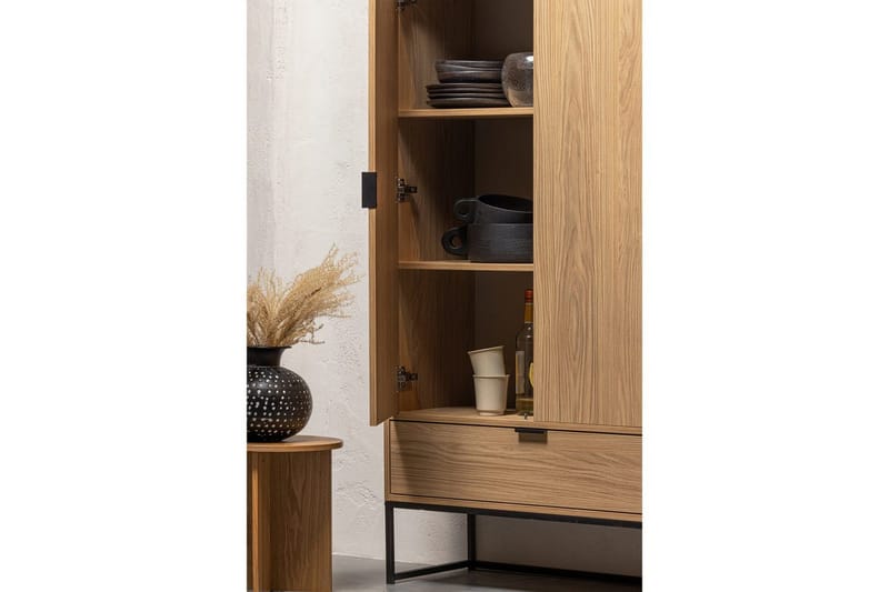 Skåp Silas 2-dörrar - Ek, Ek - Förvaring - Förvaringsmöbler - Byrå