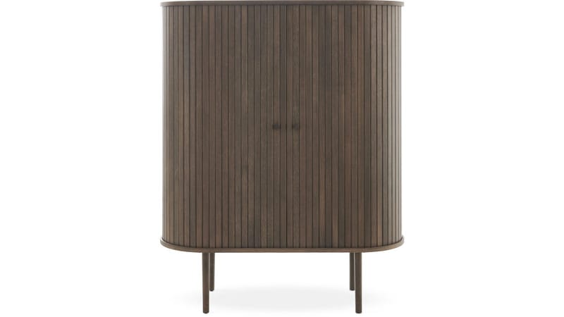 Skåp Yngvar 100 cm, Brunlackad ek