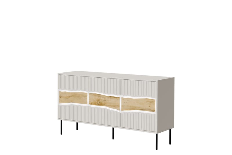 Stintino Skänk 144x40 cm - Beige/Brun - Förvaring - Förvaringsmöbler - Skänkar & sideboards