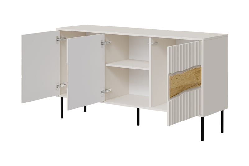 Stintino Skänk 144x40 cm - Grå - Förvaring - Förvaringsmöbler - Skänkar & sideboards