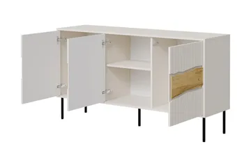 Stintino Skänk 144x40 cm - Svart/Brun - Förvaring - Förvaringsmöbler - Skänkar & sideboards