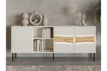 Stintino Skänk 190x40 cm - Vit/Grå - Förvaring - Förvaringsmöbler - Skänkar & sideboards