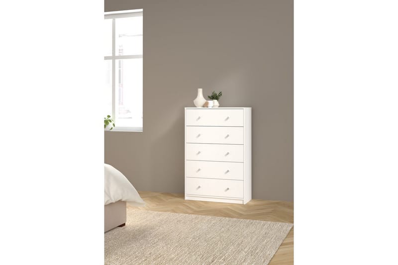 Sundra Byrå 72 cm - Vit - Förvaring - Förvaringsmöbler - Byrå