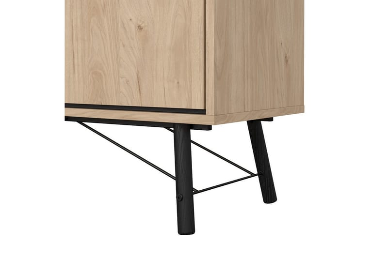 Tadami Skänk 150x40 cm i Trä med Metallben - Beige - Förvaring - Förvaringsmöbler - Skänkar & sideboards