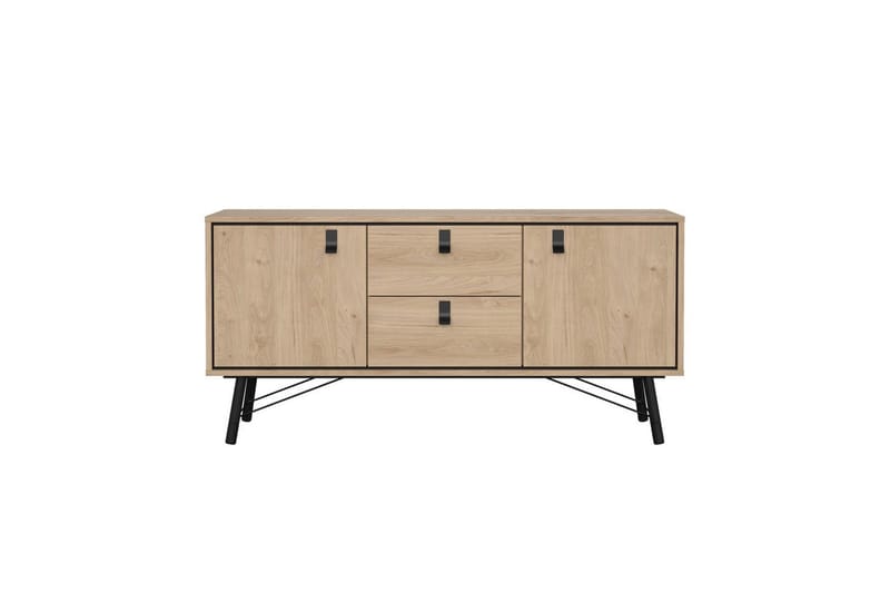 Tadami Skänk 150x40 cm i Trä med Metallben - Beige - Förvaring - Förvaringsmöbler - Skänkar & sideboards