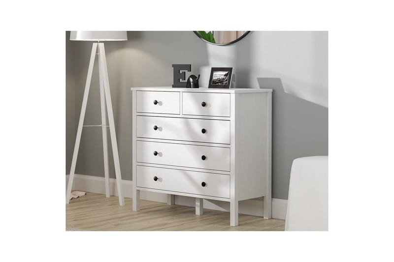 Talven Byrå 90 cm - Natur/Vit - Förvaring - Förvaringsmöbler - Byrå