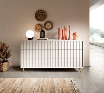 Tapas Byrå 154 cm - Vit - Förvaring - Förvaringsmöbler - Byrå