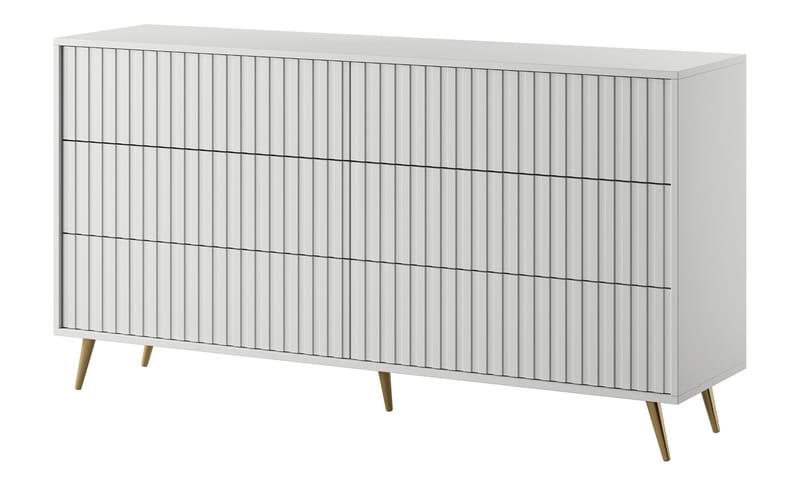 Tapas Byrå 154 cm, Vit