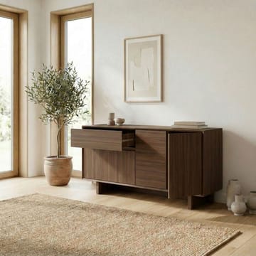 Tavon Konsol 146x76x45 cm - Milano Walnut - Förvaring - Förvaringsmöbler - Skänkar & sideboards
