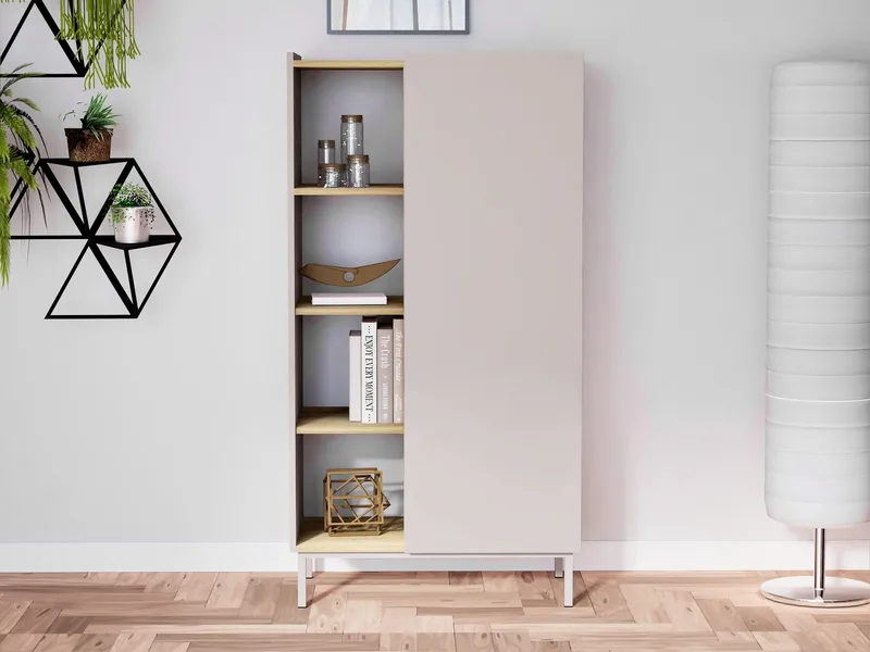 Tavrin Highboard 140 cm - Beige - Förvaring - Förvaringsmöbler - Byrå