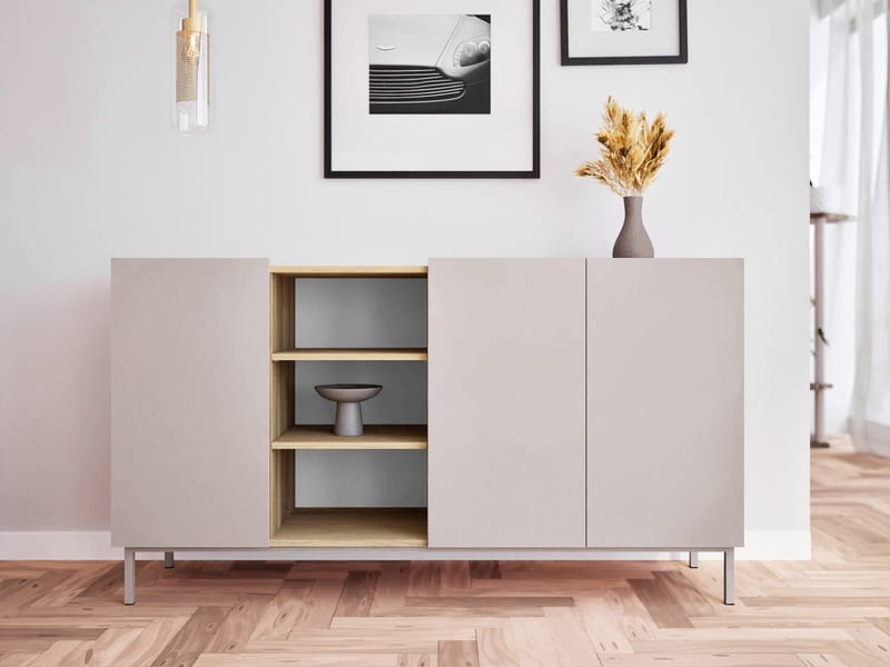 Tavrin Skänk 153x44 cm - Beige - Förvaring - Förvaringsmöbler - Skänkar & sideboards