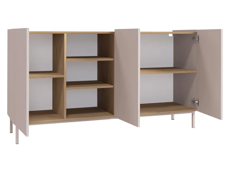 Tavrin Skänk 153x44 cm - Svart - Förvaring - Förvaringsmöbler - Skänkar & sideboards