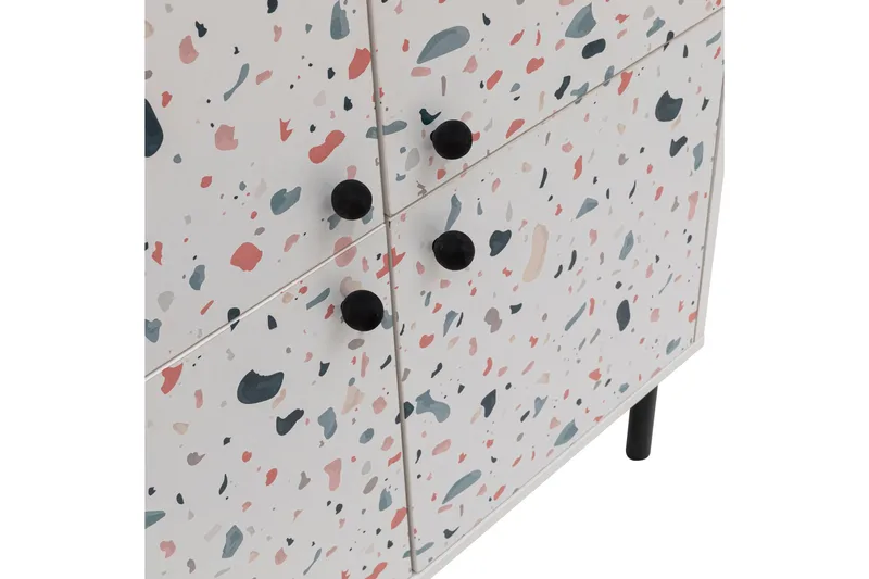 Terrazzo Highboard 95x111 cm Vit - Hanah Home - Förvaring - Förvaringsmöbler - Byrå