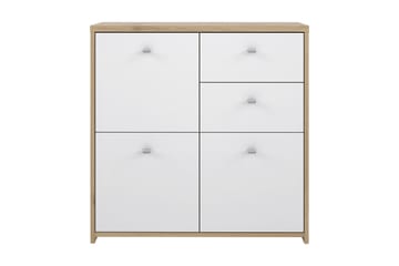 Toledor Sideboard 2 Lådor 74x77 cm - Brun/Vit - Förvaring - Förvaringsmöbler - Skänkar & sideboards