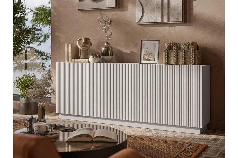 Torvalen Skänk 200x42 cm - Beige - Förvaring - Förvaringsmöbler - Skänkar & sideboards