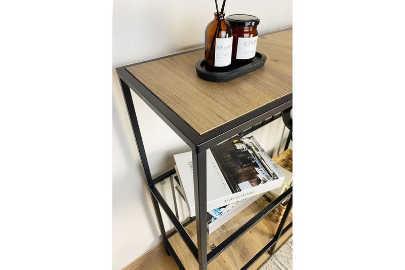 Travos Skänk 80x30 cm - Natur/Transparent - Förvaring - Förvaringsmöbler - Skänkar & sideboards