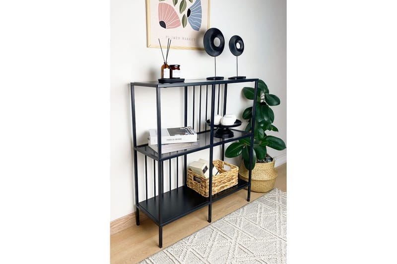 Travos Skänk 80x30 cm, Svart