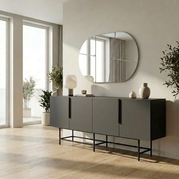 Truvia Konsol 200x77,9x40 cm - Antracit/Svart - Förvaring - Förvaringsmöbler - Skänkar & sideboards