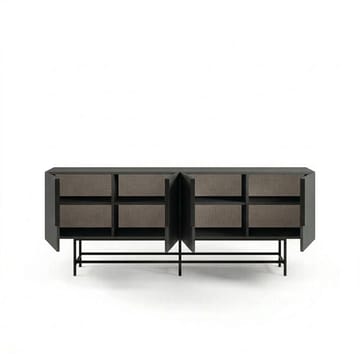 Truvia Konsol 200x77,9x40 cm - Antracit/Svart - Förvaring - Förvaringsmöbler - Skänkar & sideboards