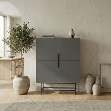 Truvia Sideboard 100x128x40 cm - Antracit/Svart - Förvaring - Förvaringsmöbler - Skänkar & sideboards