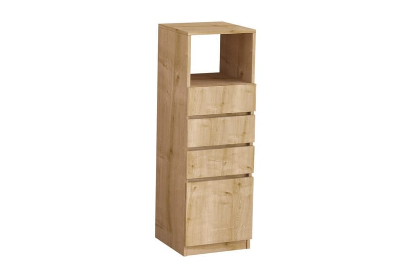 Tyven Byrå 40 cm - Rödfärgat trä - Förvaring - Förvaringsmöbler - Byrå