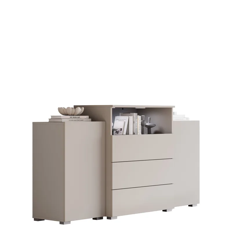Urbanie Byrå 150 cm med LED, beige