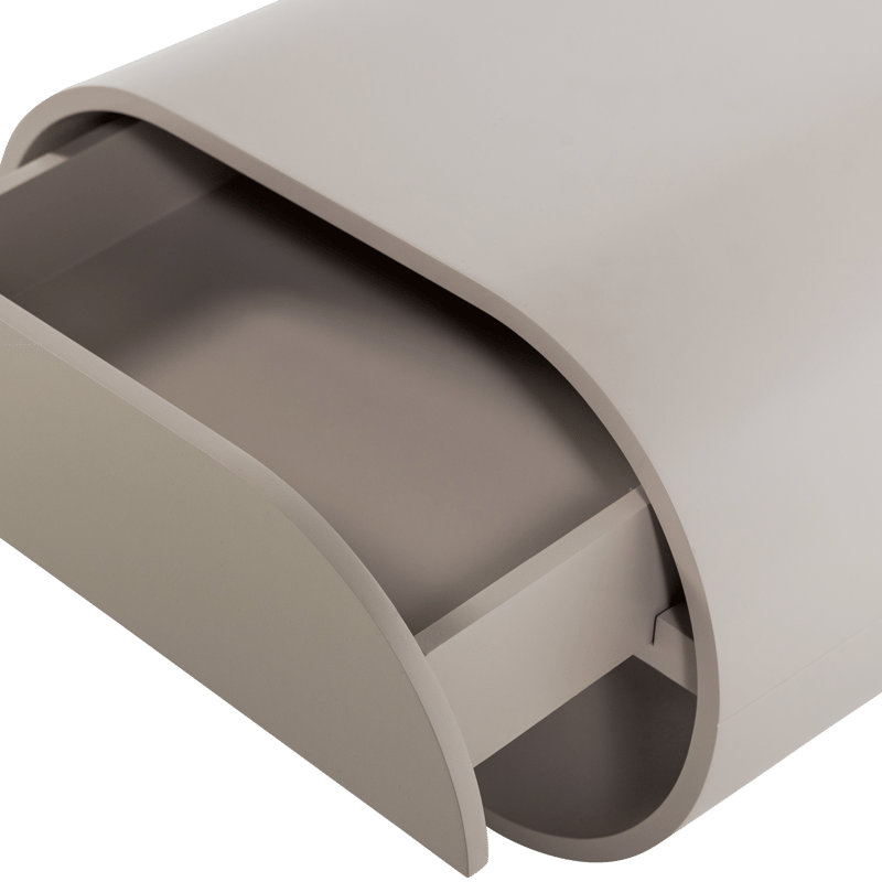 Vägghängt Nattduksbord Momo 36 cm - Sand - Förvaring - Förvaringsmöbler - Byrå