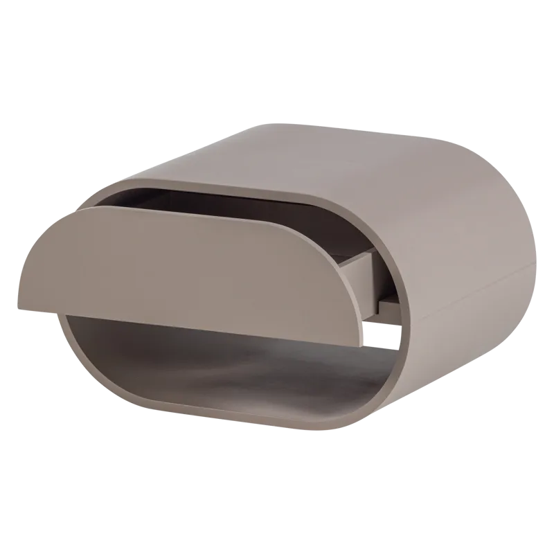 Vägghängt Nattduksbord Momo 36 cm - Sand - Möbler - Sovrum - Sängbord