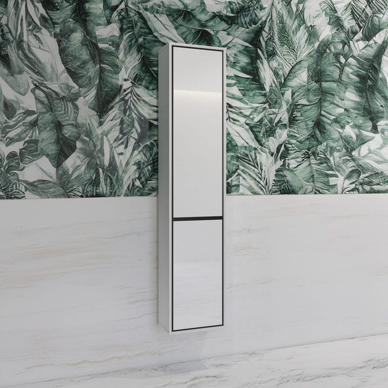 Väggskåp Irvine 2 Dörrar - Vit Blank - Förvaring - Förvaringsmöbler - Byrå