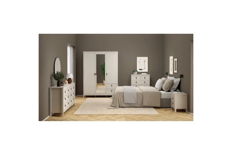 Vallvidera Byrå 82 cm - Beige - Förvaring - Förvaringsmöbler - Byrå