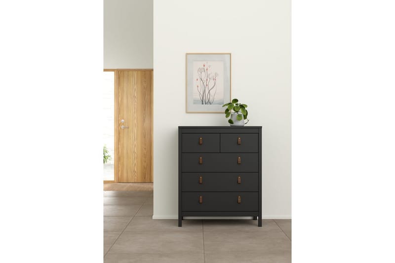 Vallvidera Byrå 82,3 cm - Svart - Förvaring - Förvaringsmöbler - Byrå