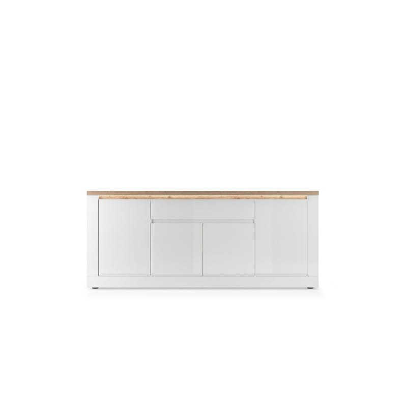 Vandesar Skänk 207 cm - Natur/Vit - Förvaring - Förvaringsmöbler - Skänkar & sideboards