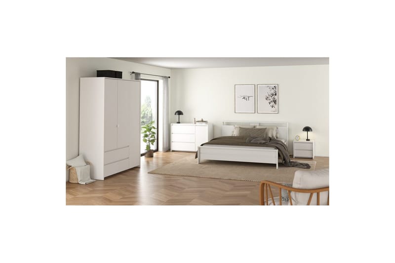 Varun Skänk 119x48 cm - Vit - Förvaring - Förvaringsmöbler - Skänkar & sideboards